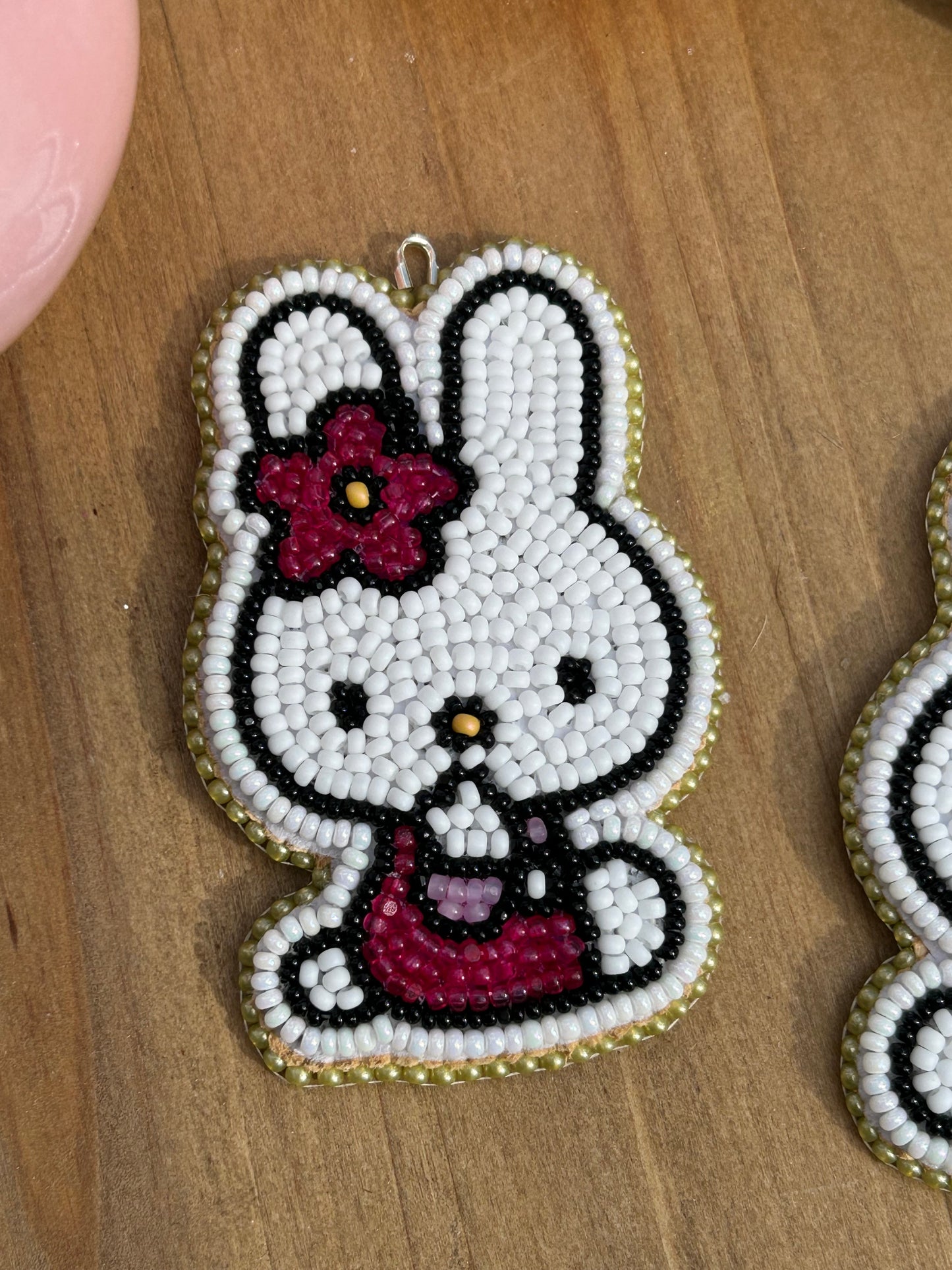 Hot pink bunny