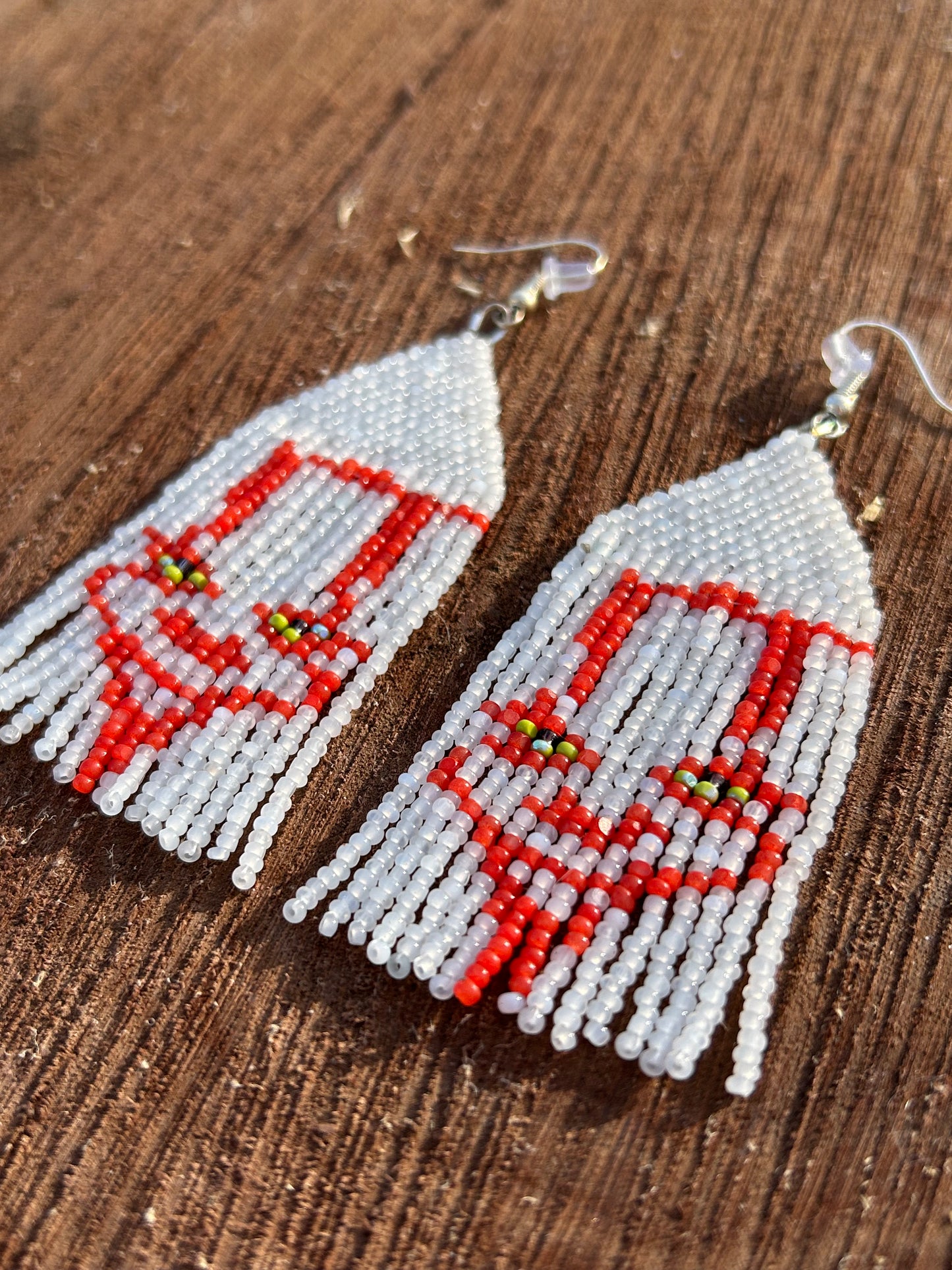 Pennywise fringe earrings