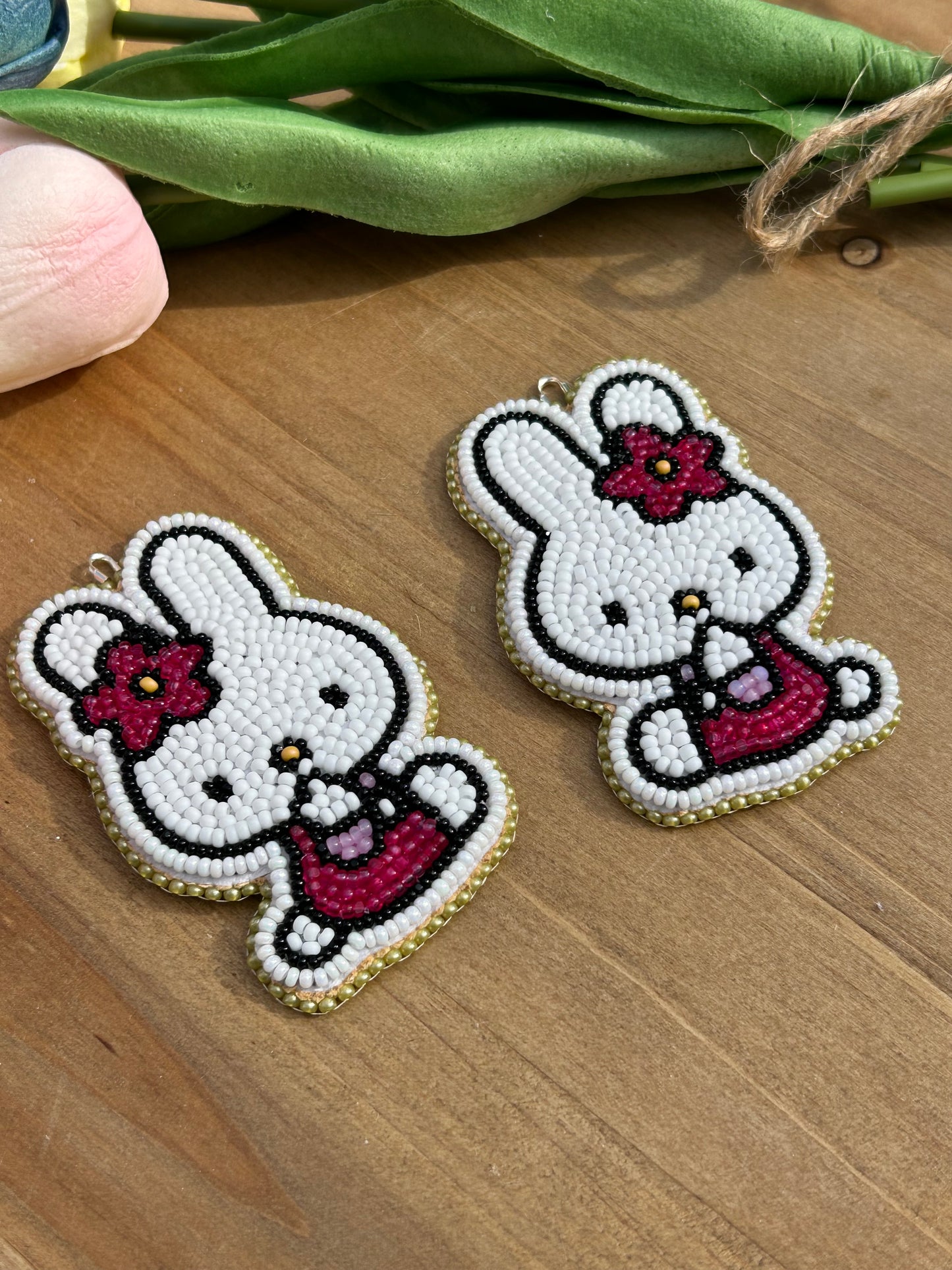 Hot pink bunny