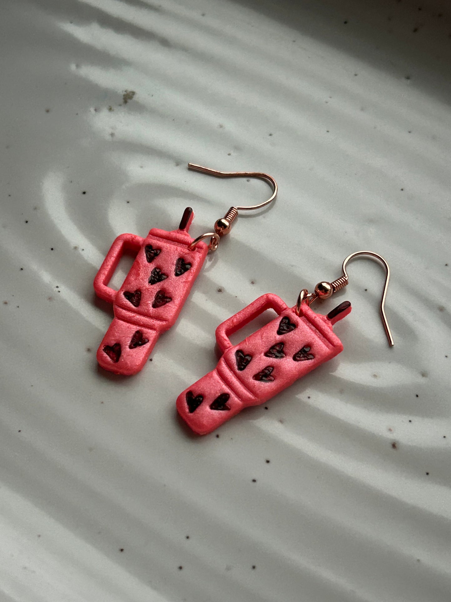 Stanley cups with hearts