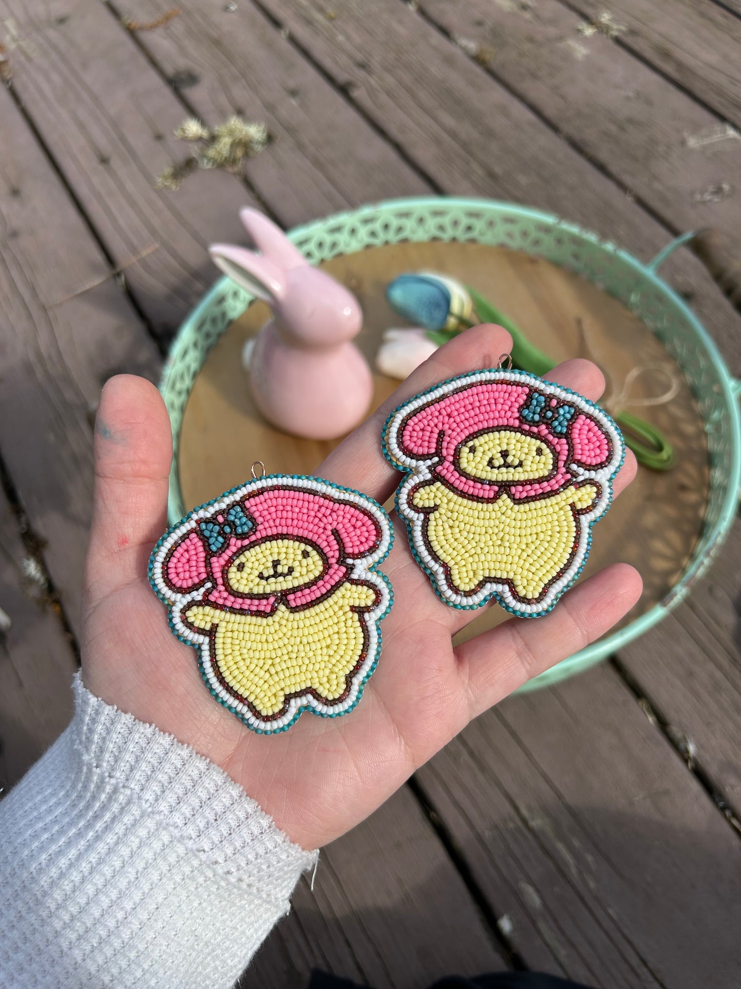 Pom Pom Purin dressed as my melody