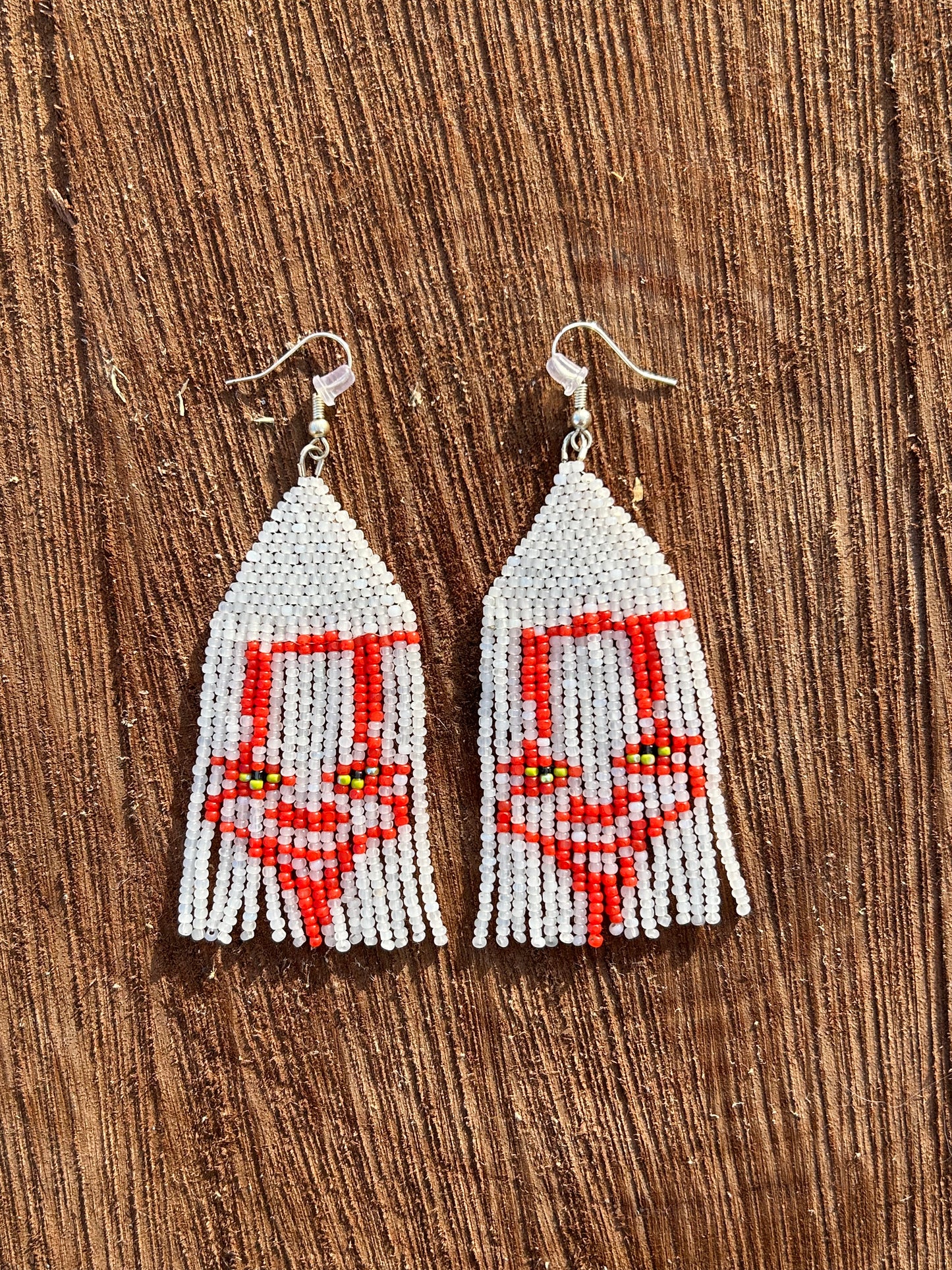 Pennywise fringe earrings