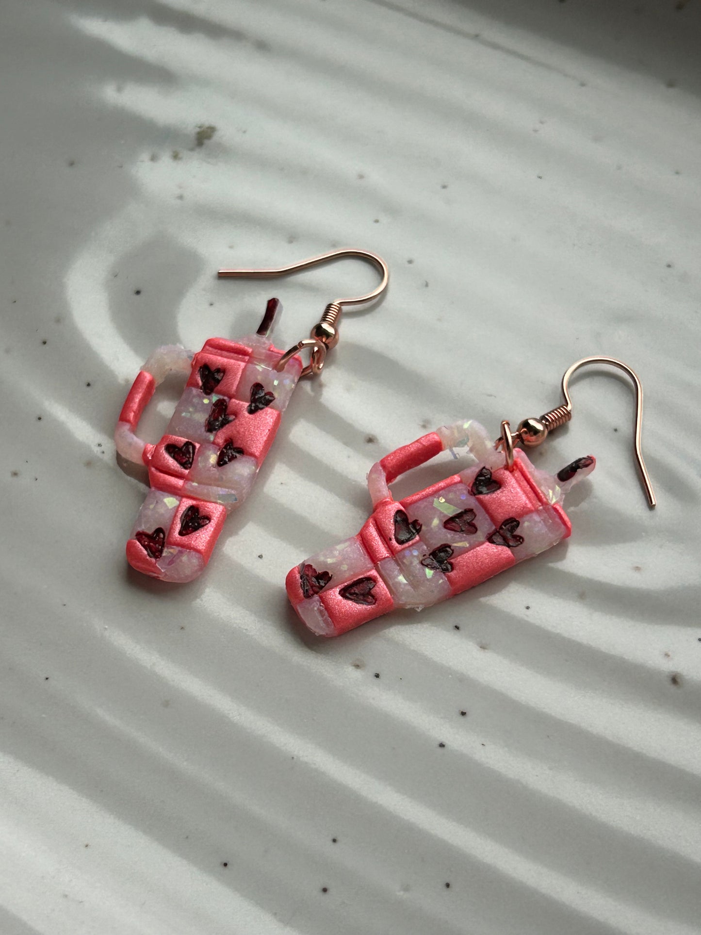 Stanley cups with hearts