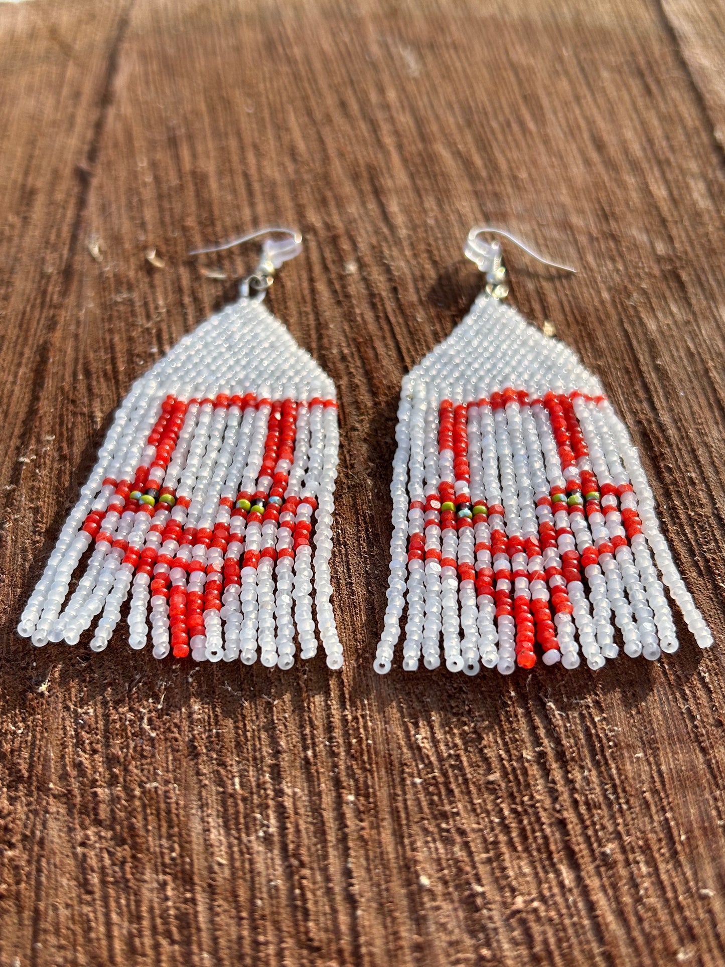 Pennywise fringe earrings
