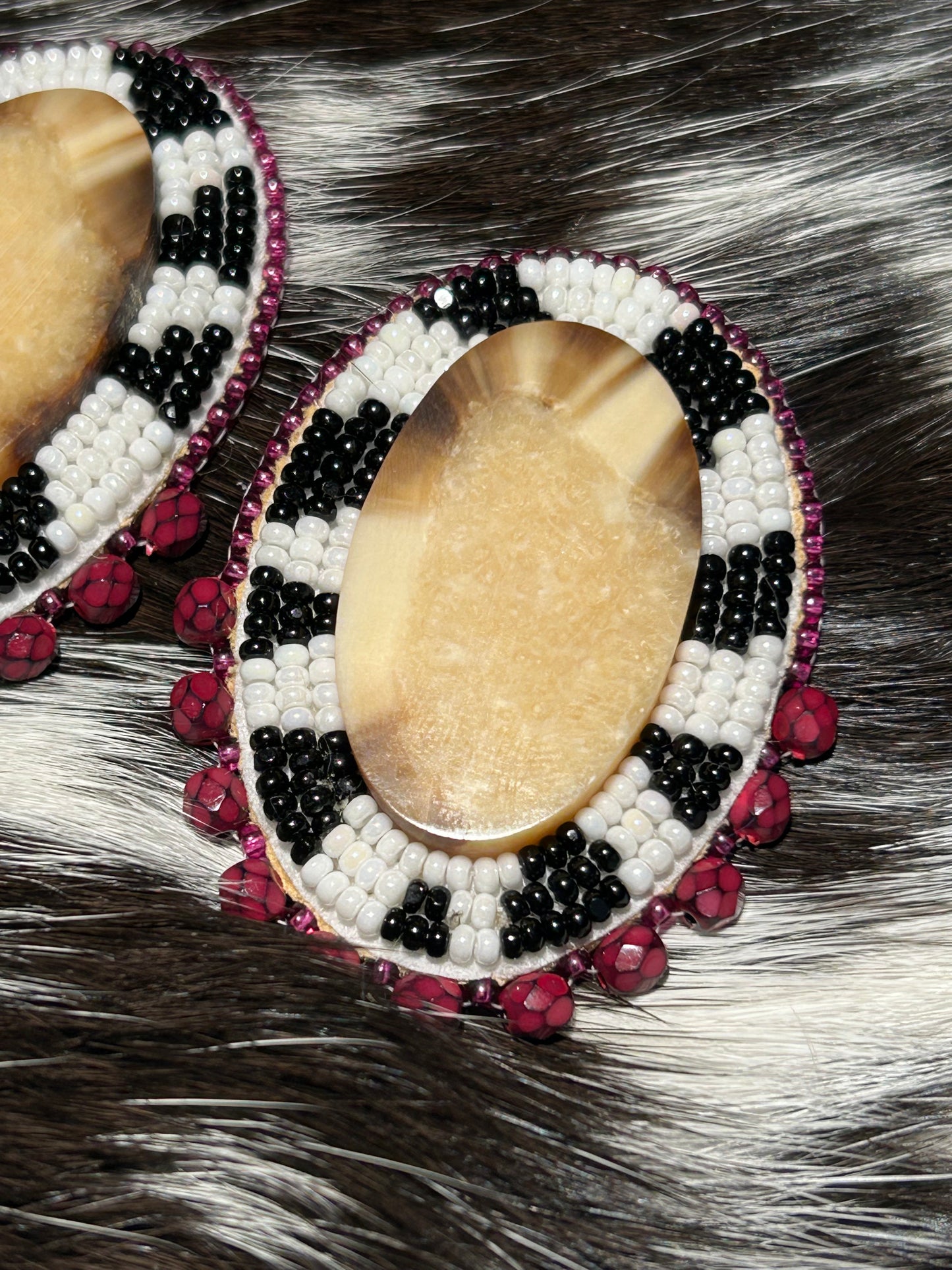Zebra or Cowprint Studs