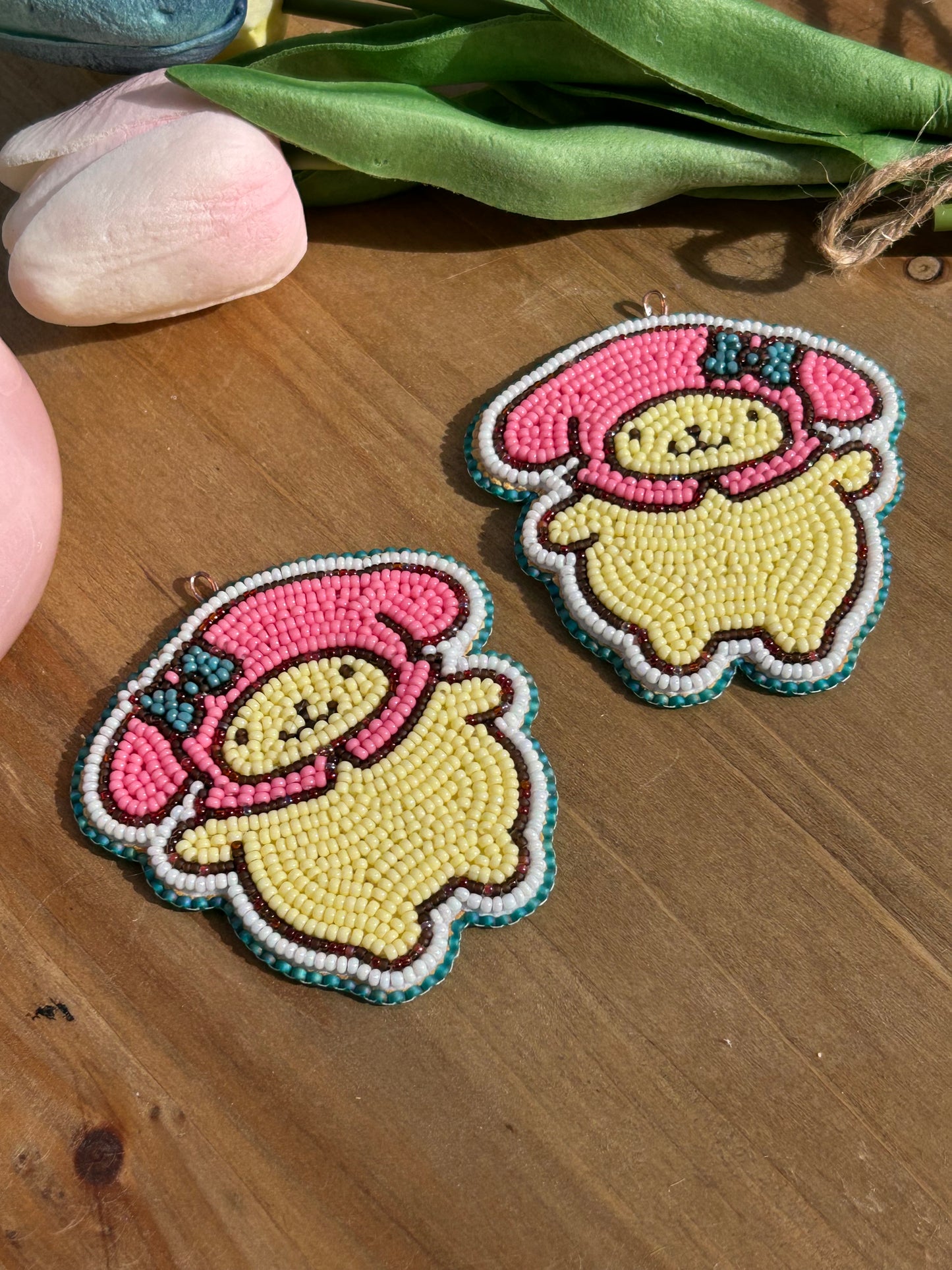 Pom Pom Purin dressed as my melody