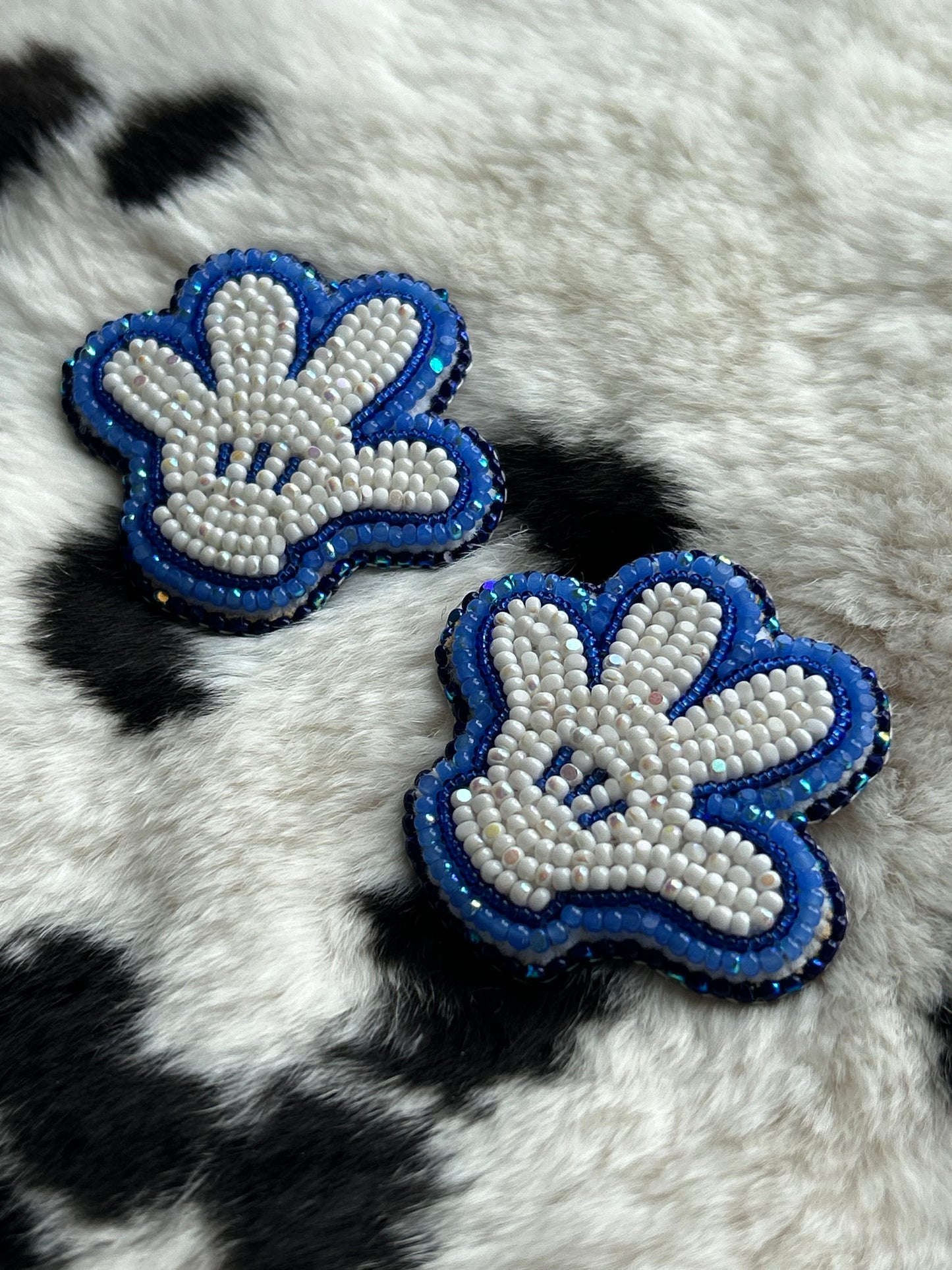 Deep blue Mickey hands