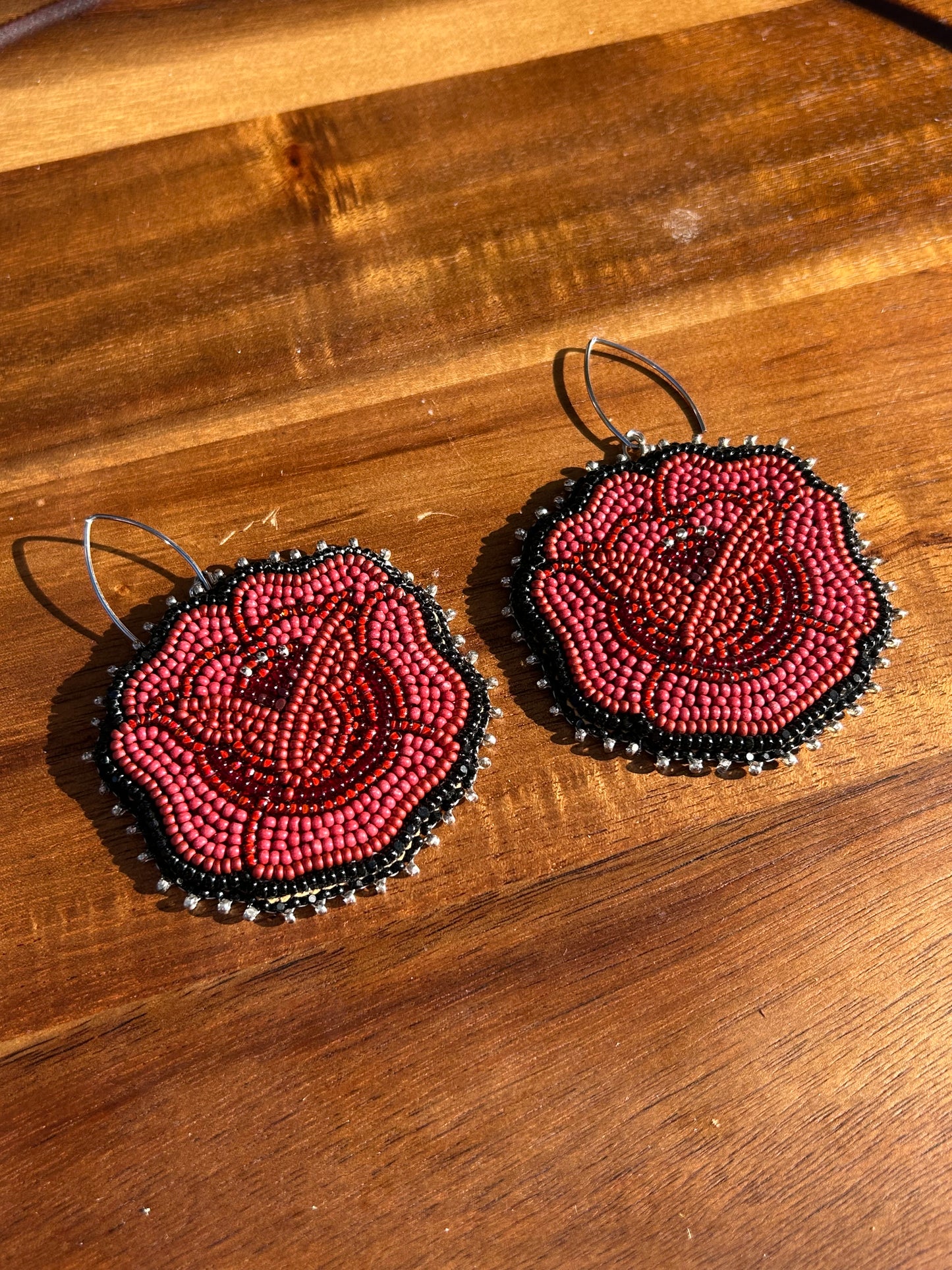 Red florals