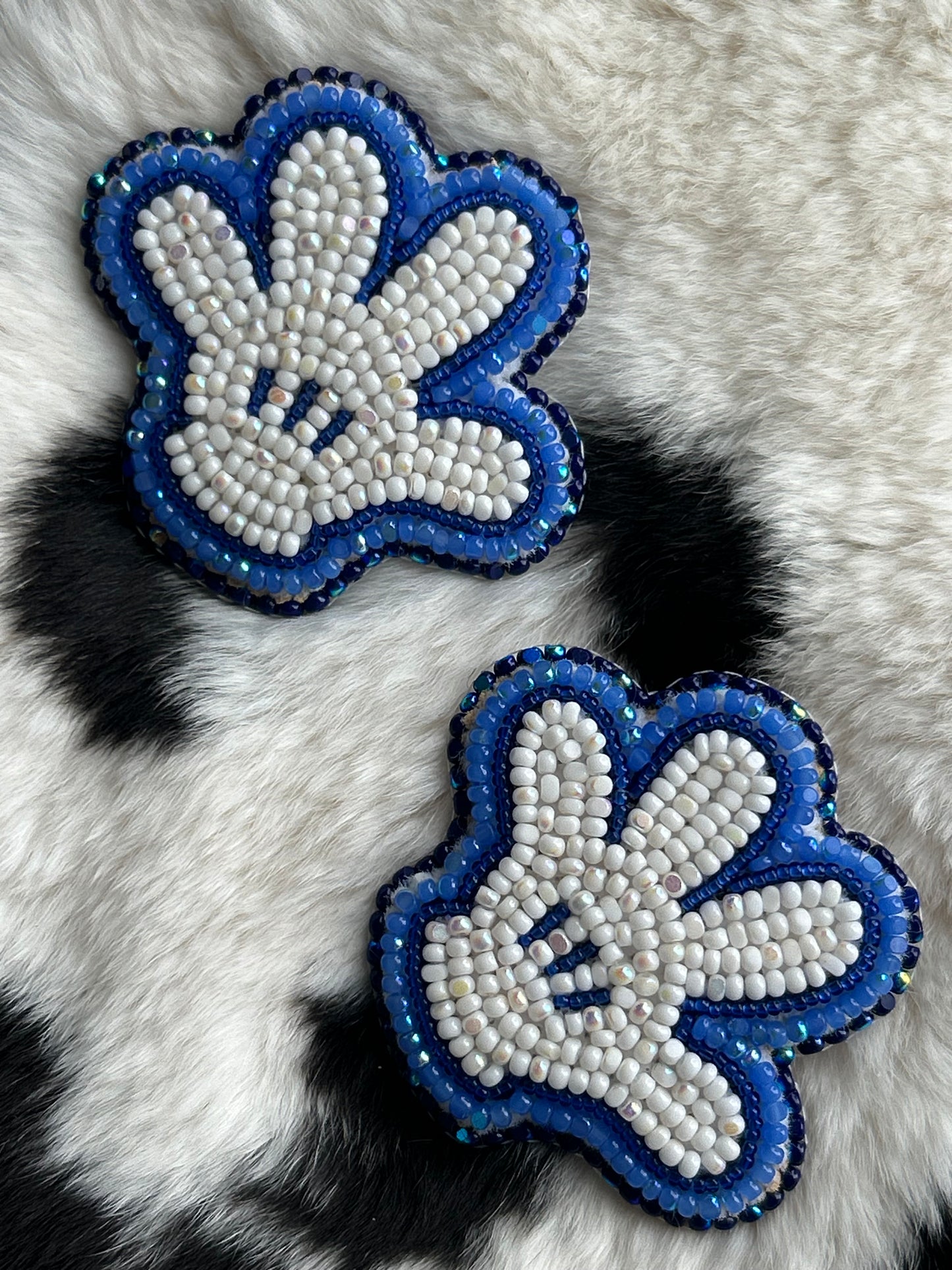 Deep blue Mickey hands