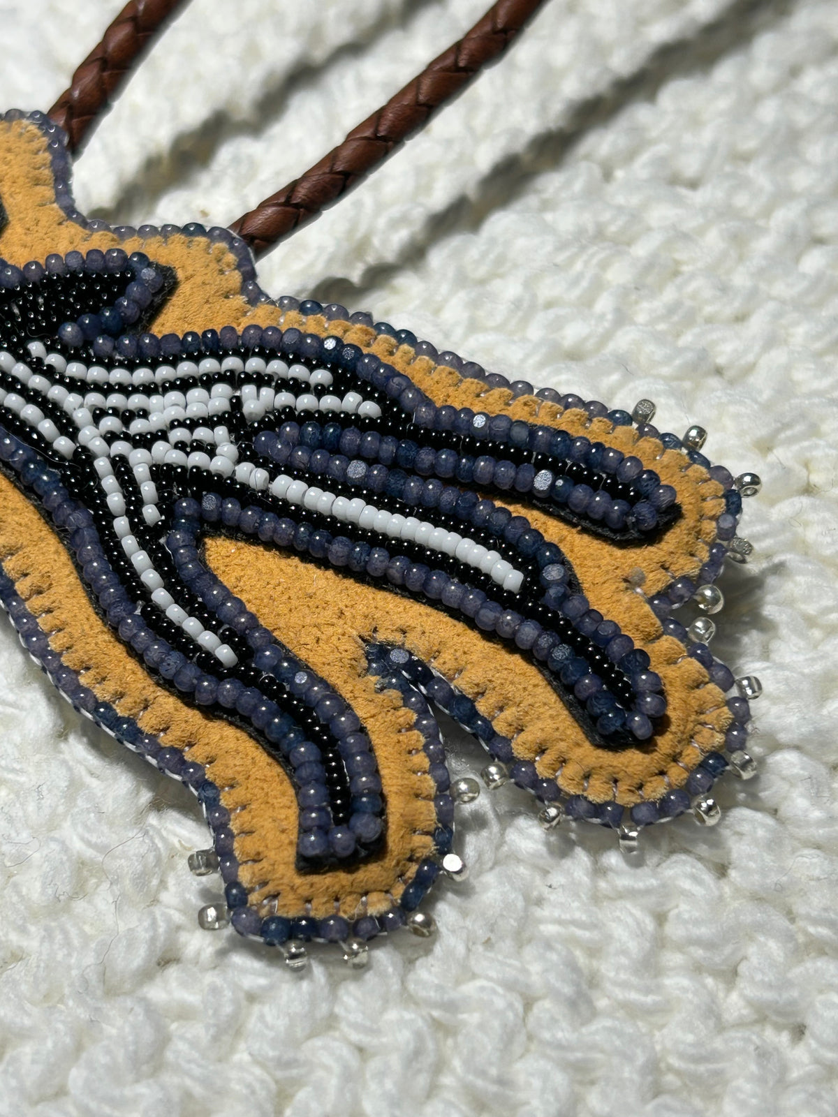 Jack’s bow tie as a bolo tie