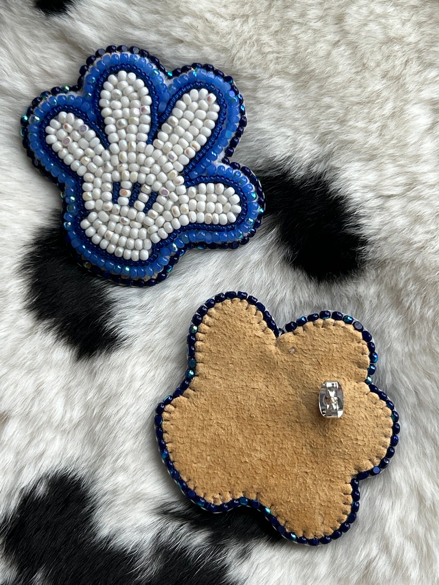 Deep blue Mickey hands