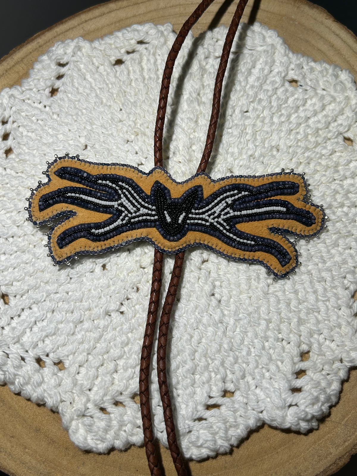 Jack’s bow tie as a bolo tie