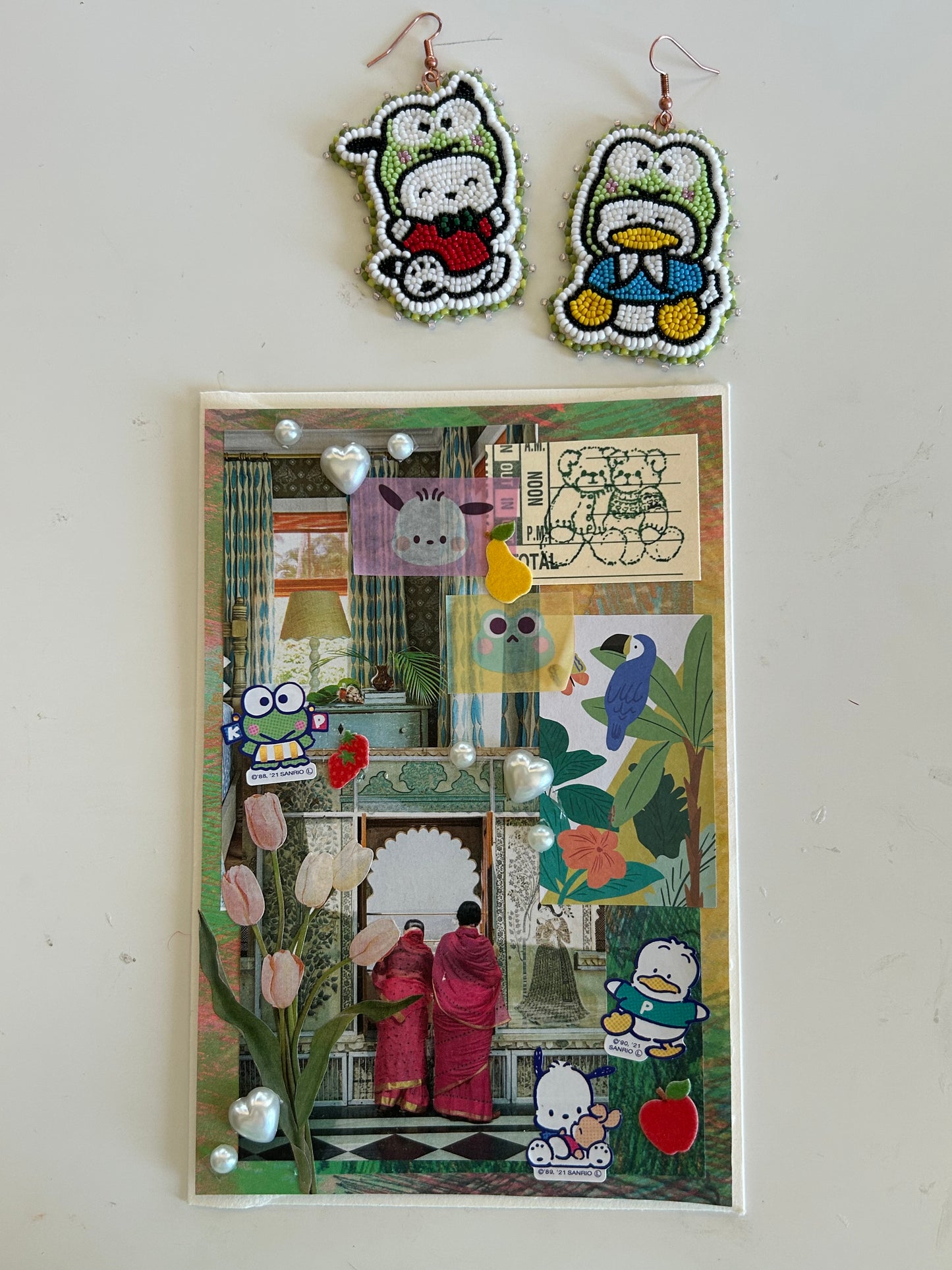 Keroppi party hats
