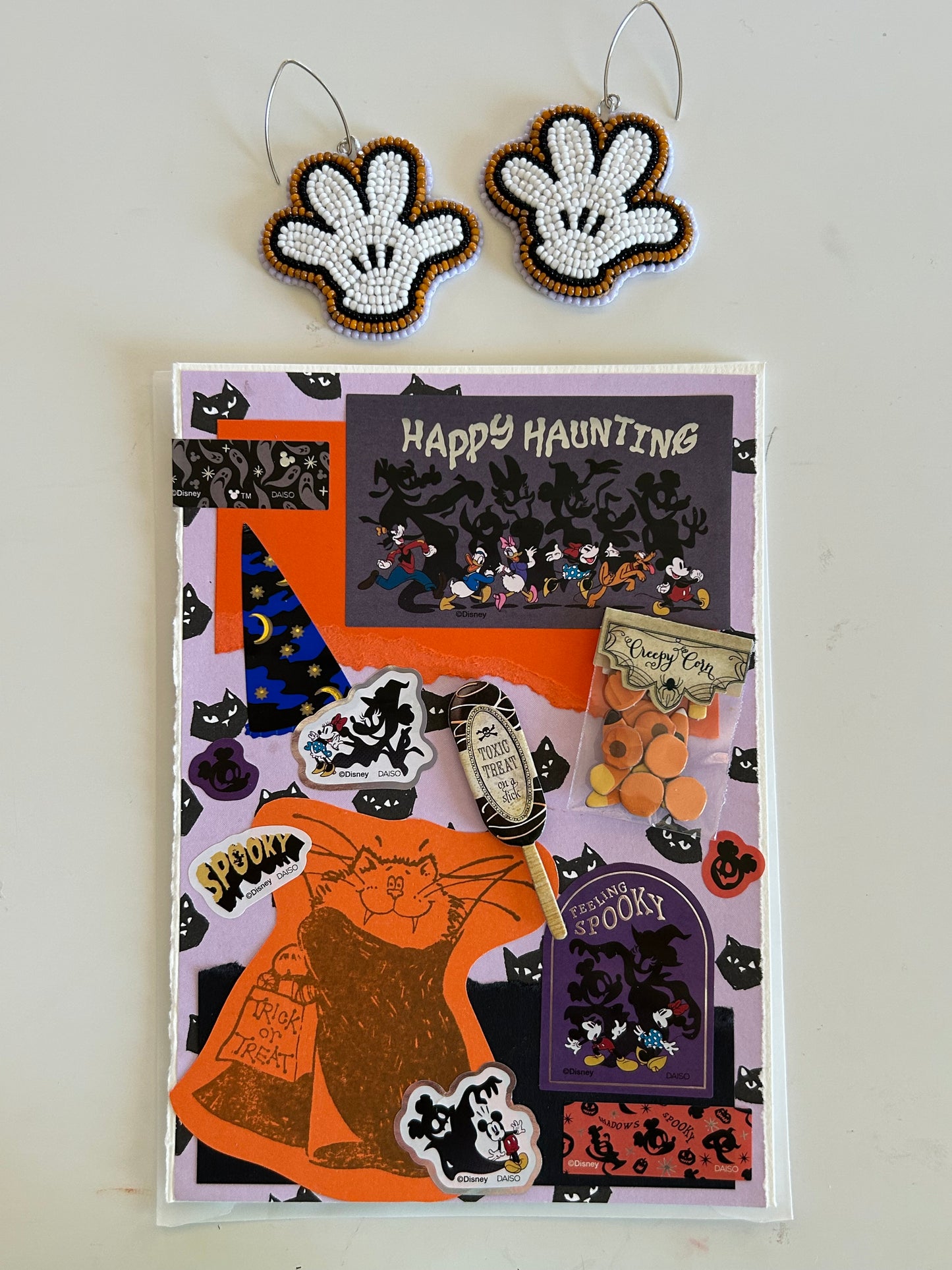 Halloween Mickey gloves