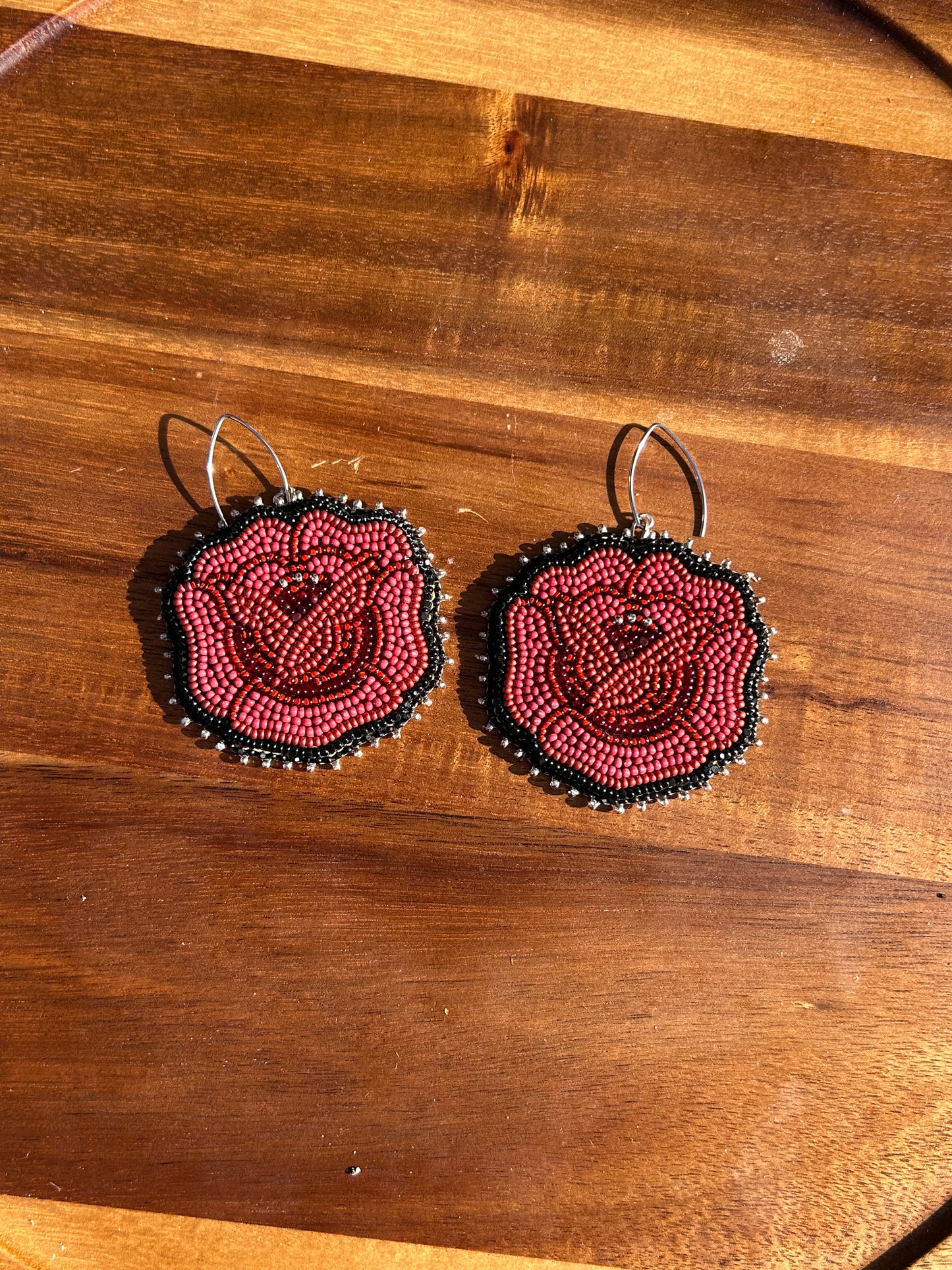 Red florals