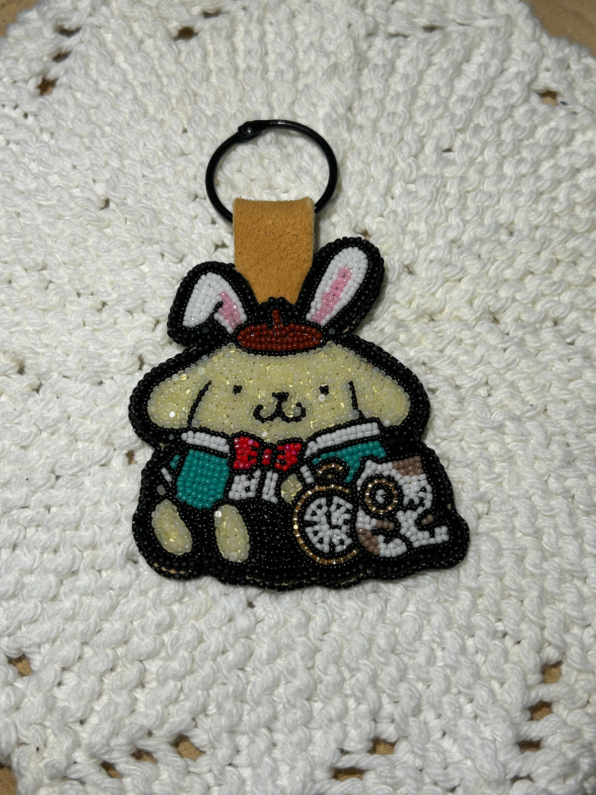 Pompompurin keychain
