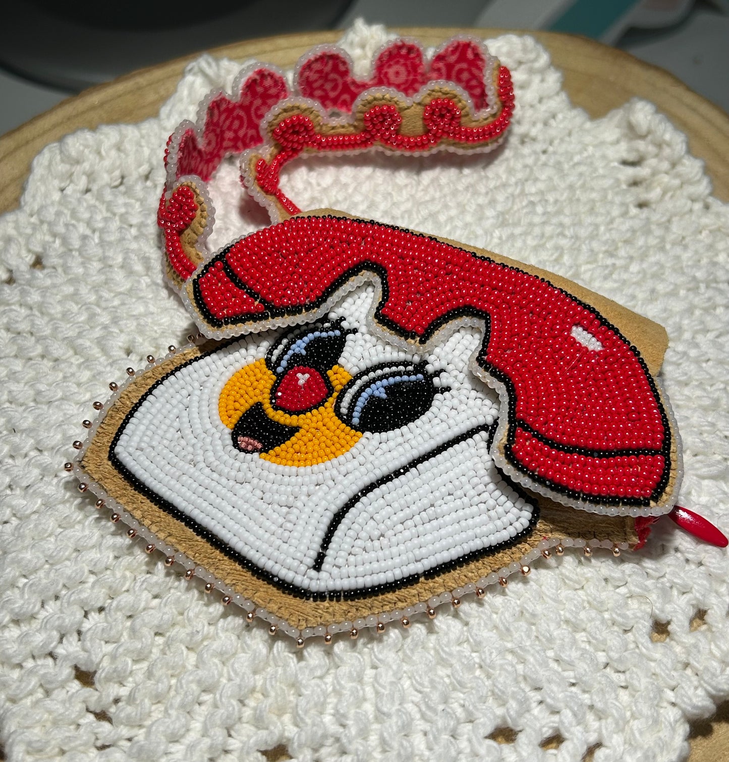 Custom beadwork